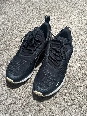 Nike airmax 270c  Black Sneakers with White Midsole